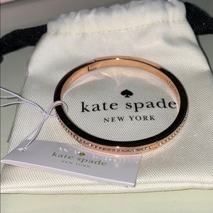 Kate spade bangle rose gold